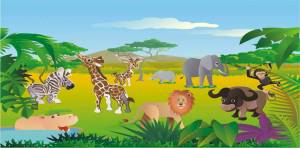 Раскраска африка для детей #36 #208494