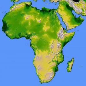 Раскраска африка материк #5 #208501