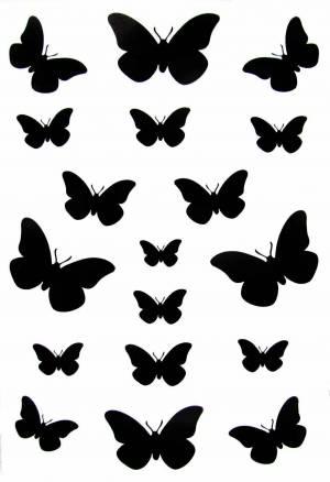 Раскраска бабочки маленькие #5 #209464