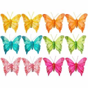 Раскраска бабочки много на одном листе #25 #209549
