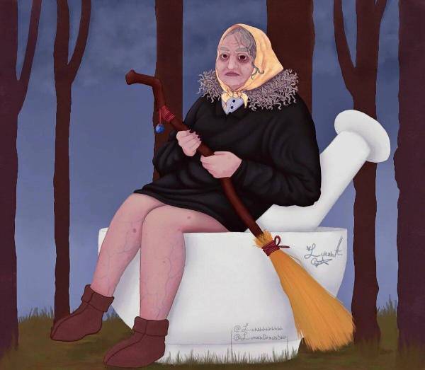 Бабка аллка фото