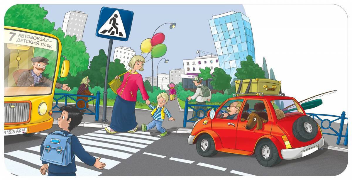 Безопасность на дороге для детей #21