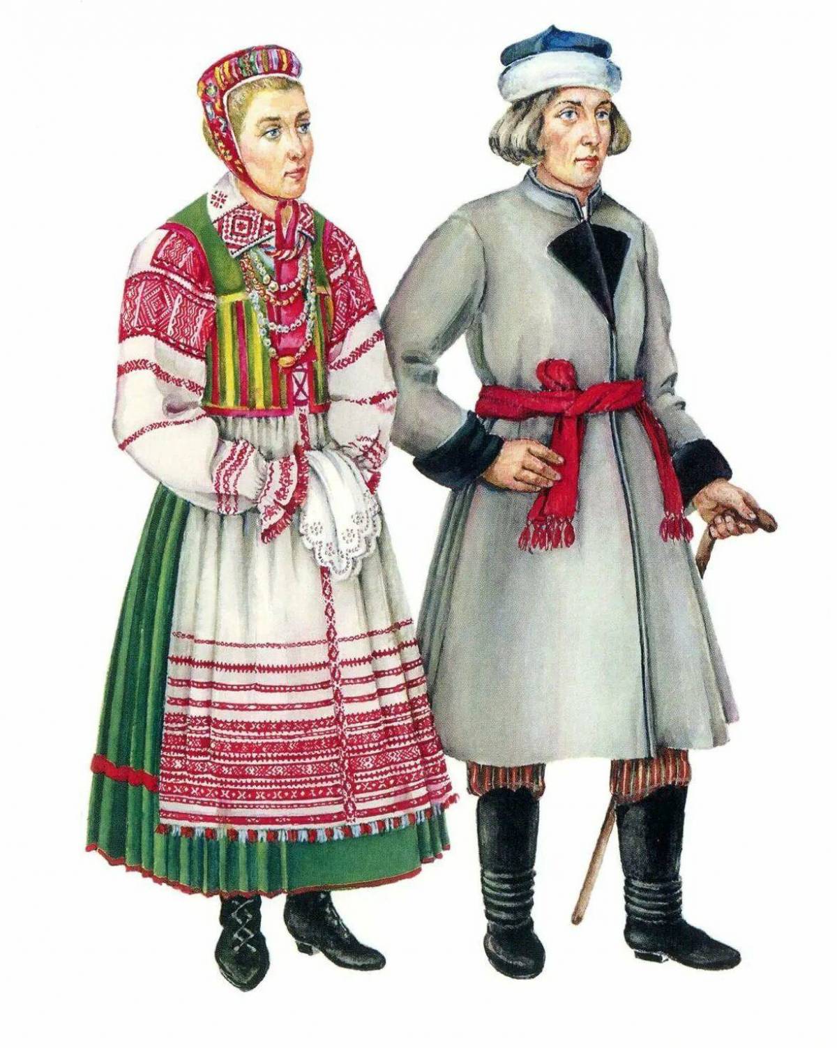Белорусский костюм #16