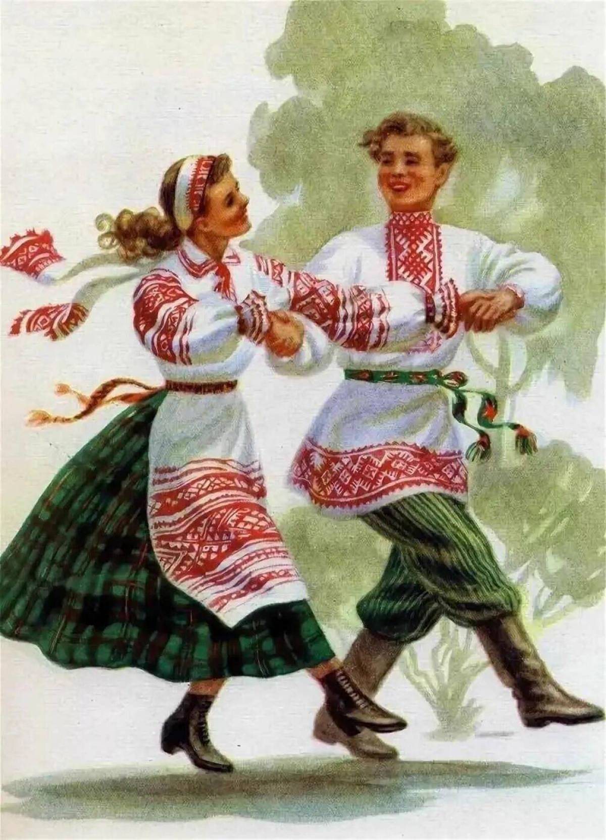 1 национальный белорусский. Крыжачок белорусский народный танец. Белорусский танец Крыжачок. Крыжачок белорусский народный.