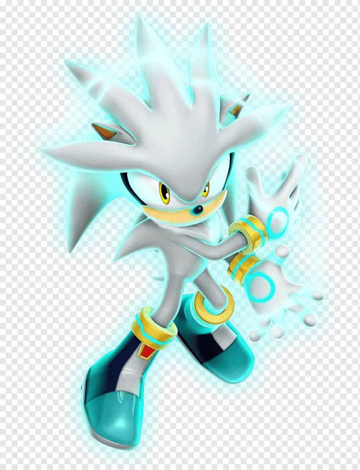 White sonic. Сильвер Соник. Сильвер из Соника. Соник еж Сильвер. Соник персонажи Сильвер.