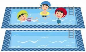 Раскраска бассейн для детей #4 #212537