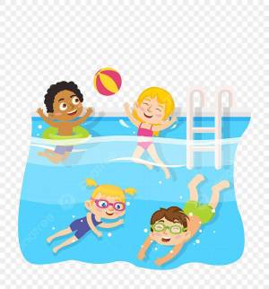 Раскраска бассейн для детей #5 #212538