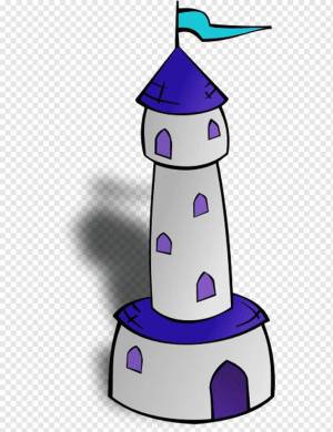 Раскраска башня для детей #23 #212961