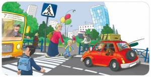 Раскраска безопасность на дороге для детей #21 #213894
