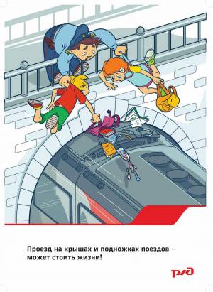 Раскраска безопасность на железной дороге для детей #38 #213948