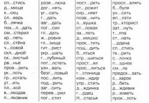 Раскраска безударные гласные в корне слова 2 класс #7 #214150