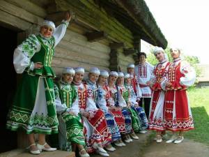 Раскраска белорусский костюм #10 #215149