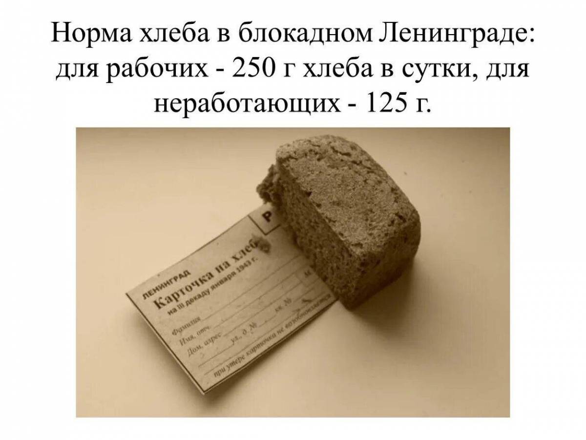 Блокадный хлеб рисунок
