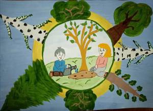 Раскраска берегите природу для детей на экологическую тему #10 #216192