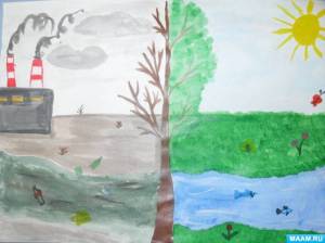Раскраска берегите природу для детей на экологическую тему #33 #216215
