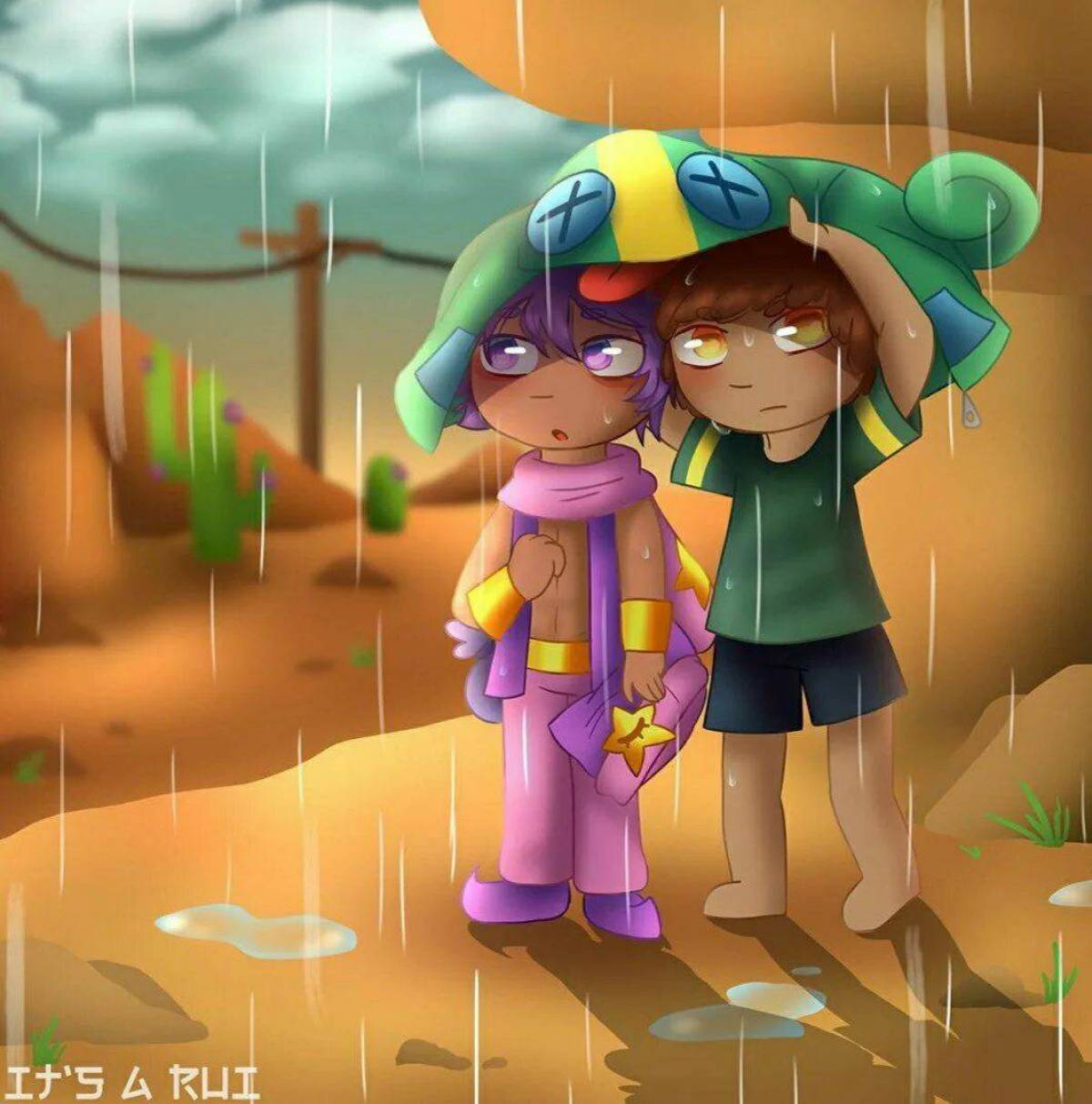 Sandy x leon. Сэнди и Лион Brawl Stars.