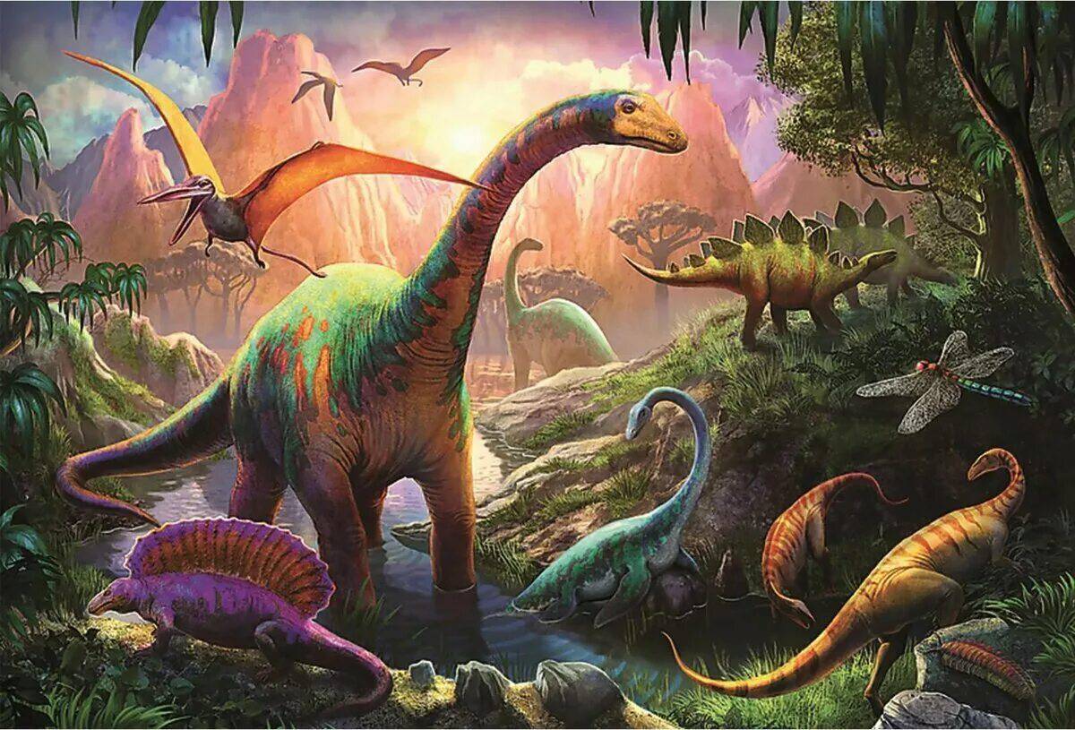 Большая динозавры #3