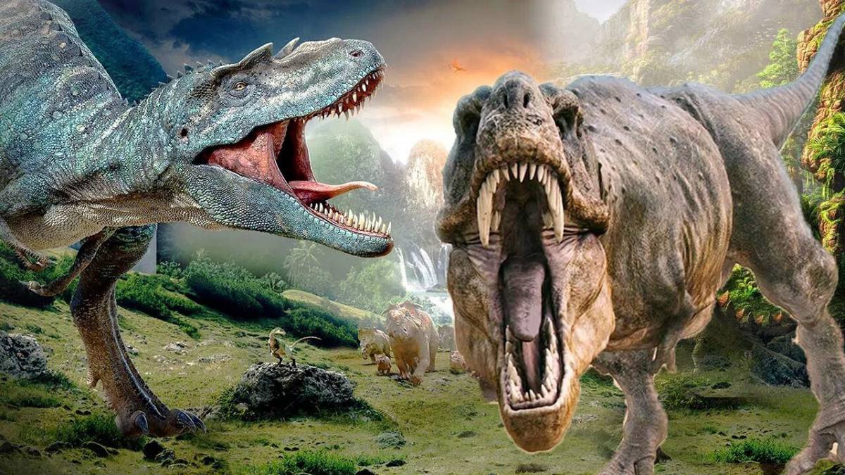 Большая динозавры #14
