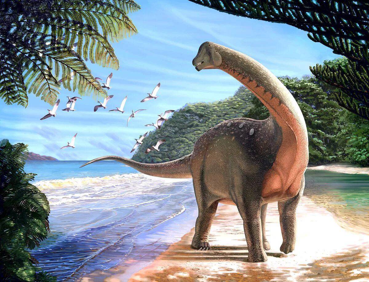 Большая динозавры #17