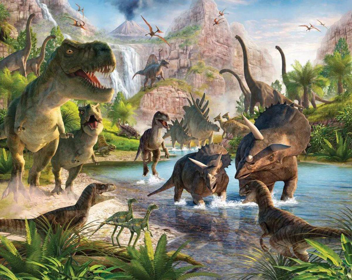 Большая динозавры #21