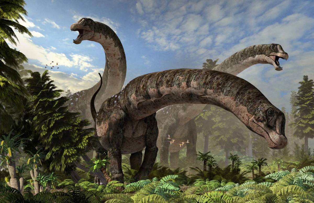 Большая динозавры #22
