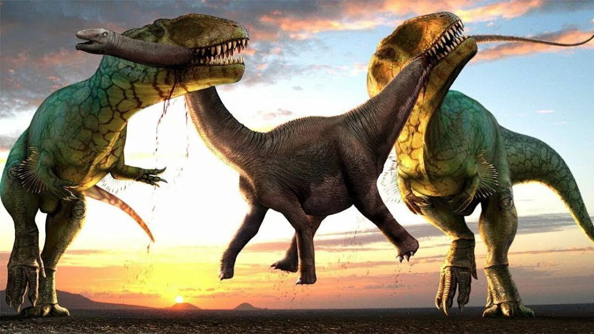Большая динозавры #37