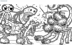 Раскраска боксибу для детей #27 #220419