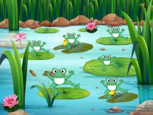 Раскраска болото для детей #30 #220500