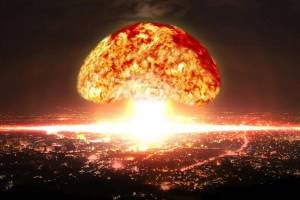 Раскраска бомба ядерная #5 #221205