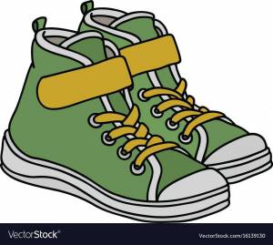 Раскраска ботинки для детей #1 #221522