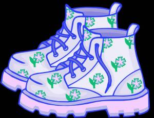 Раскраска ботинки для детей #16 #221537