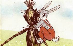Раскраска братец кролик и братец лис #7 #223913