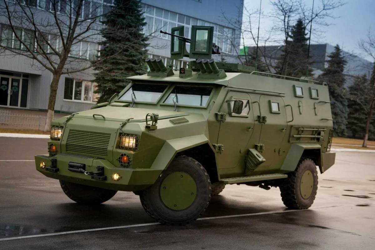 Бронеавтомобиль Iveco LMV Рысь в Сирии