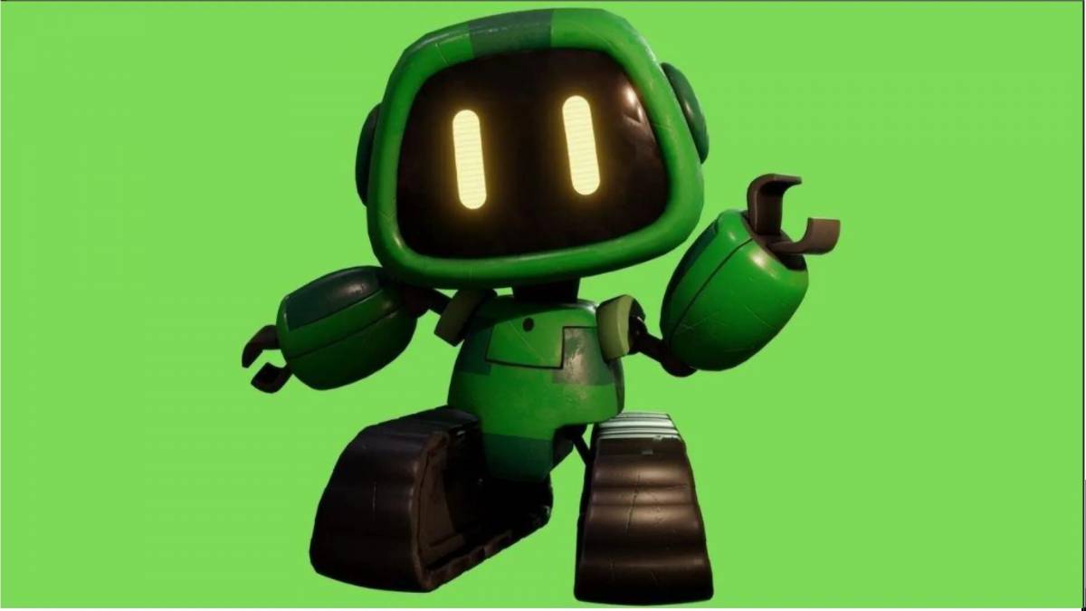 Игра зеленый робот