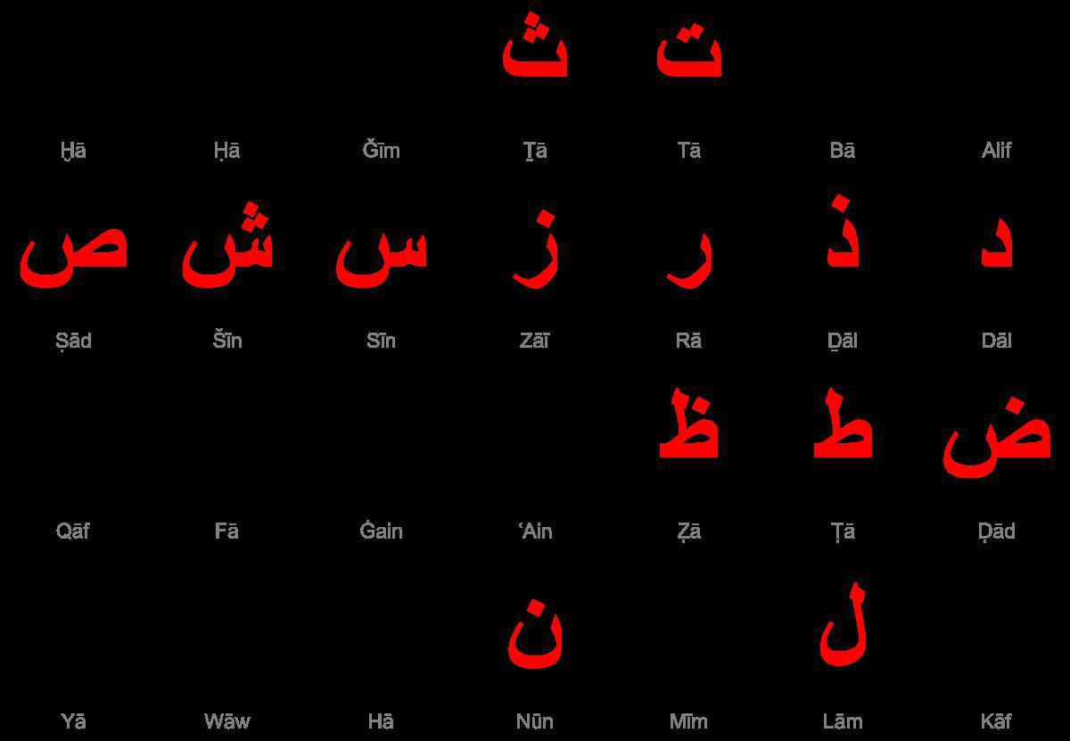 Буквы арабские #2