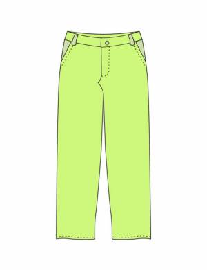 Раскраска брюки для детей #5 #224977