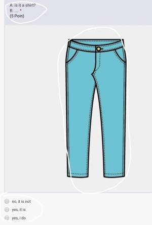 Раскраска брюки для детей #27 #224999