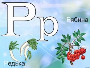 Раскраска буква р для дошкольников #31 #226243