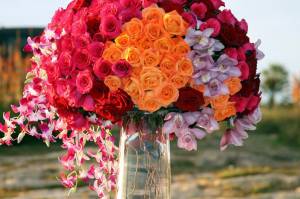 Раскраска букеты цветов красивые крупные #5 #227476