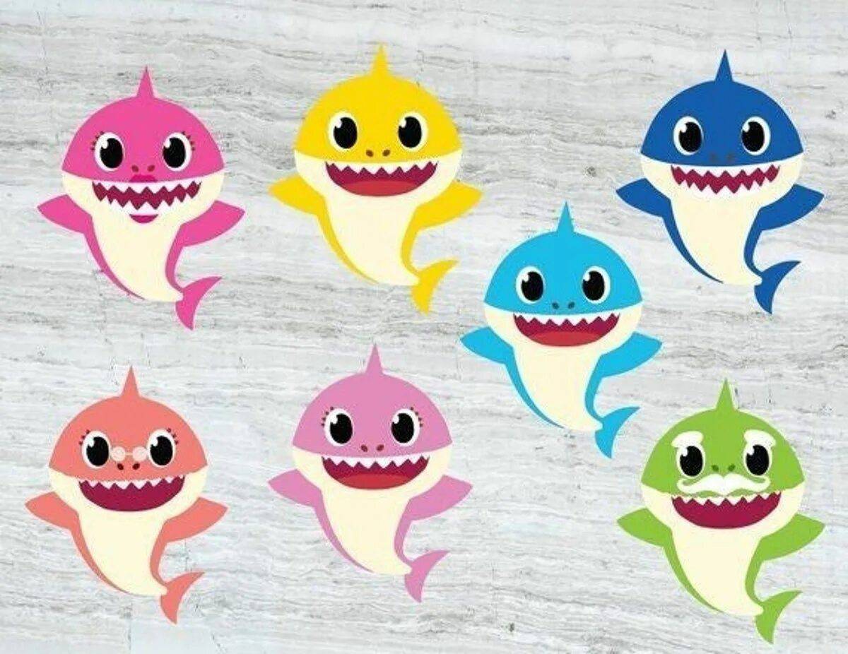 Baby shark картинки