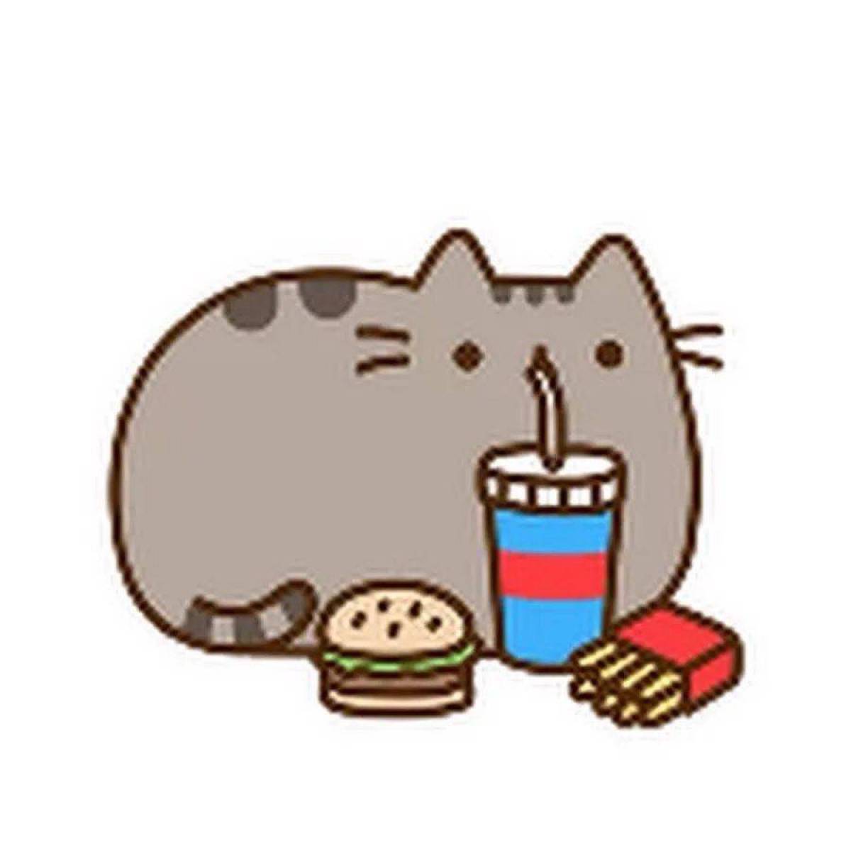 Бургер котик #28