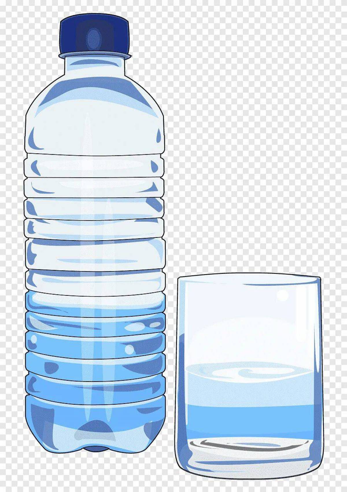 Бутылка воды #5
