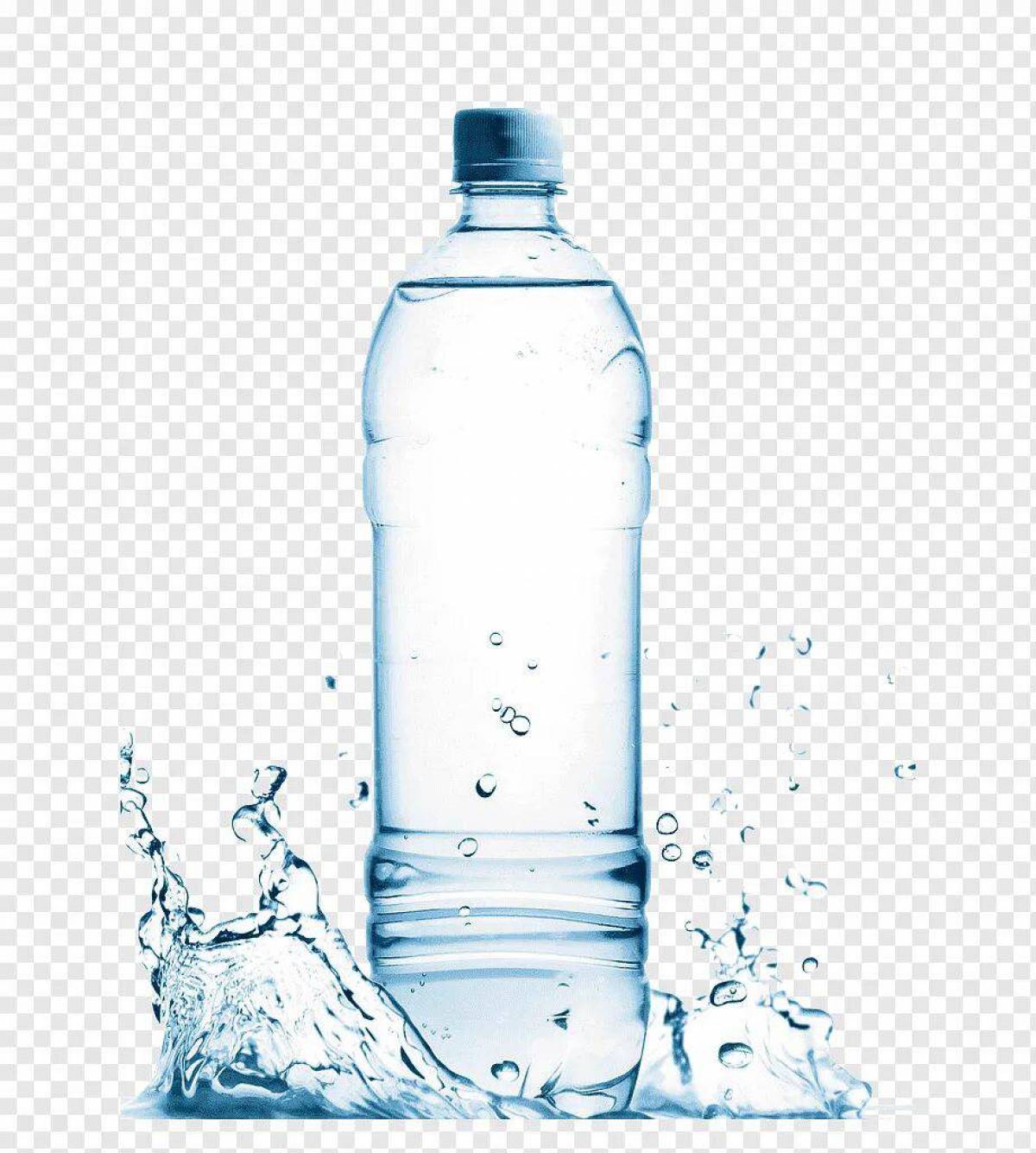 Бутылка воды #8
