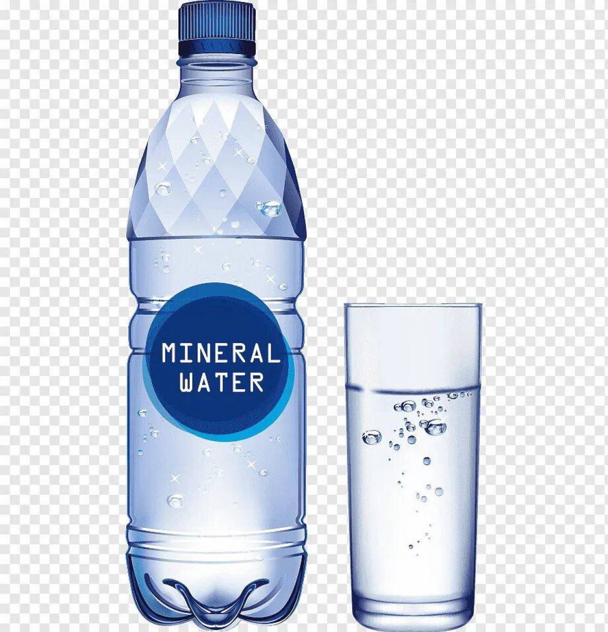 Бутылка воды #30