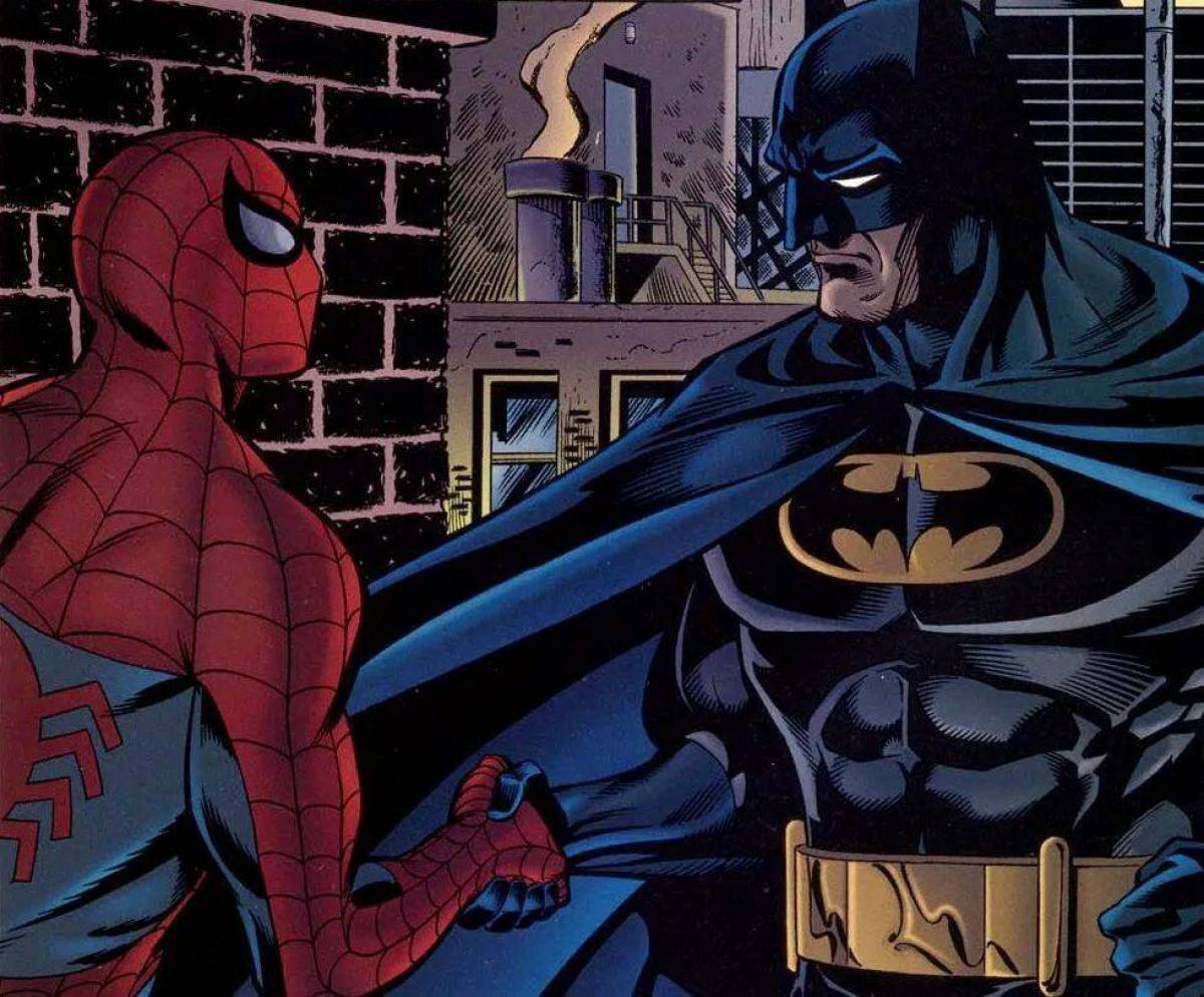 Бэтмен и человек паук #4