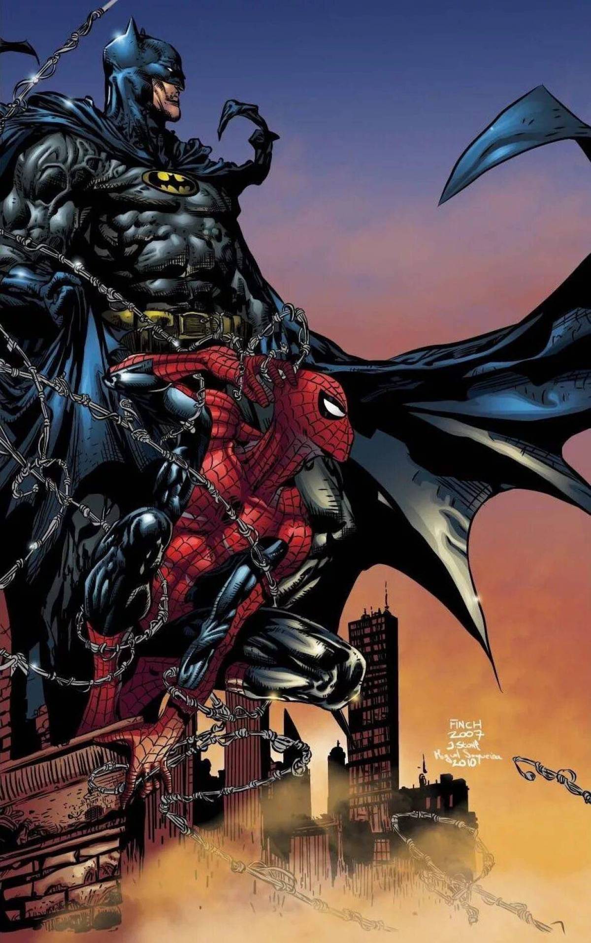 Бэтмен и человек паук #15