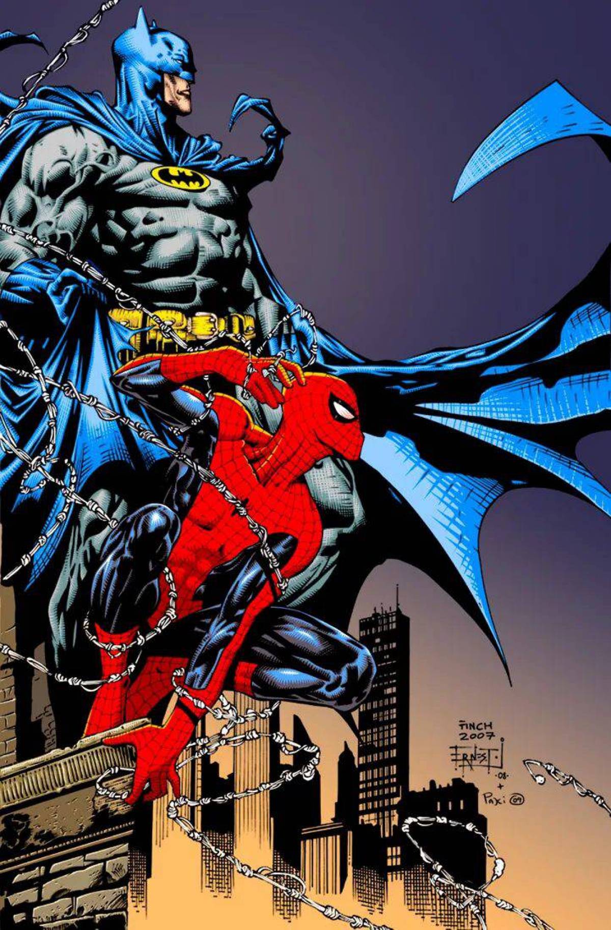 Бэтмен и человек паук #23
