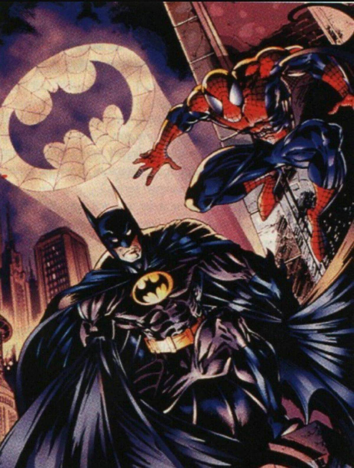 Бэтмен и человек паук #25