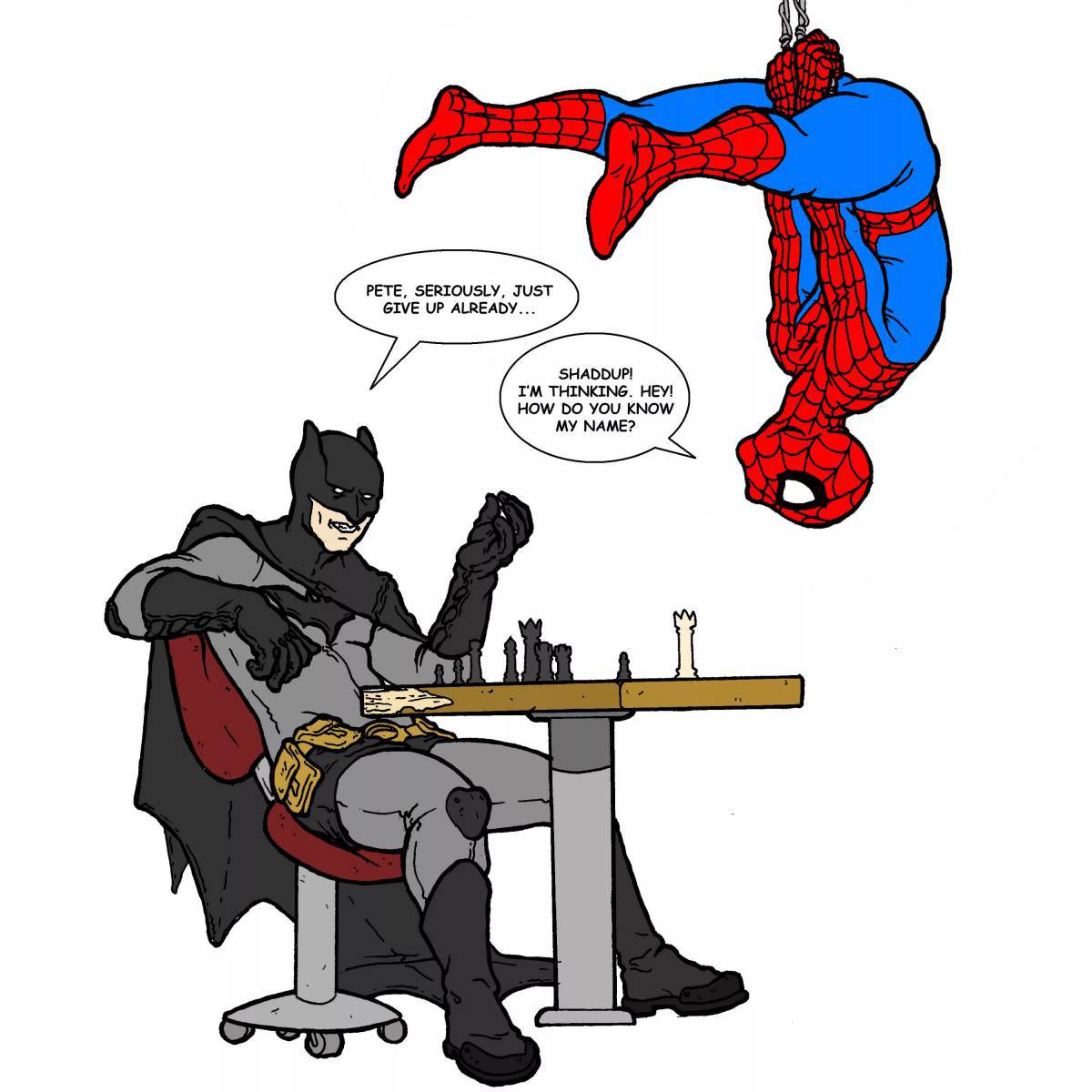 Бэтмен и человек паук #29