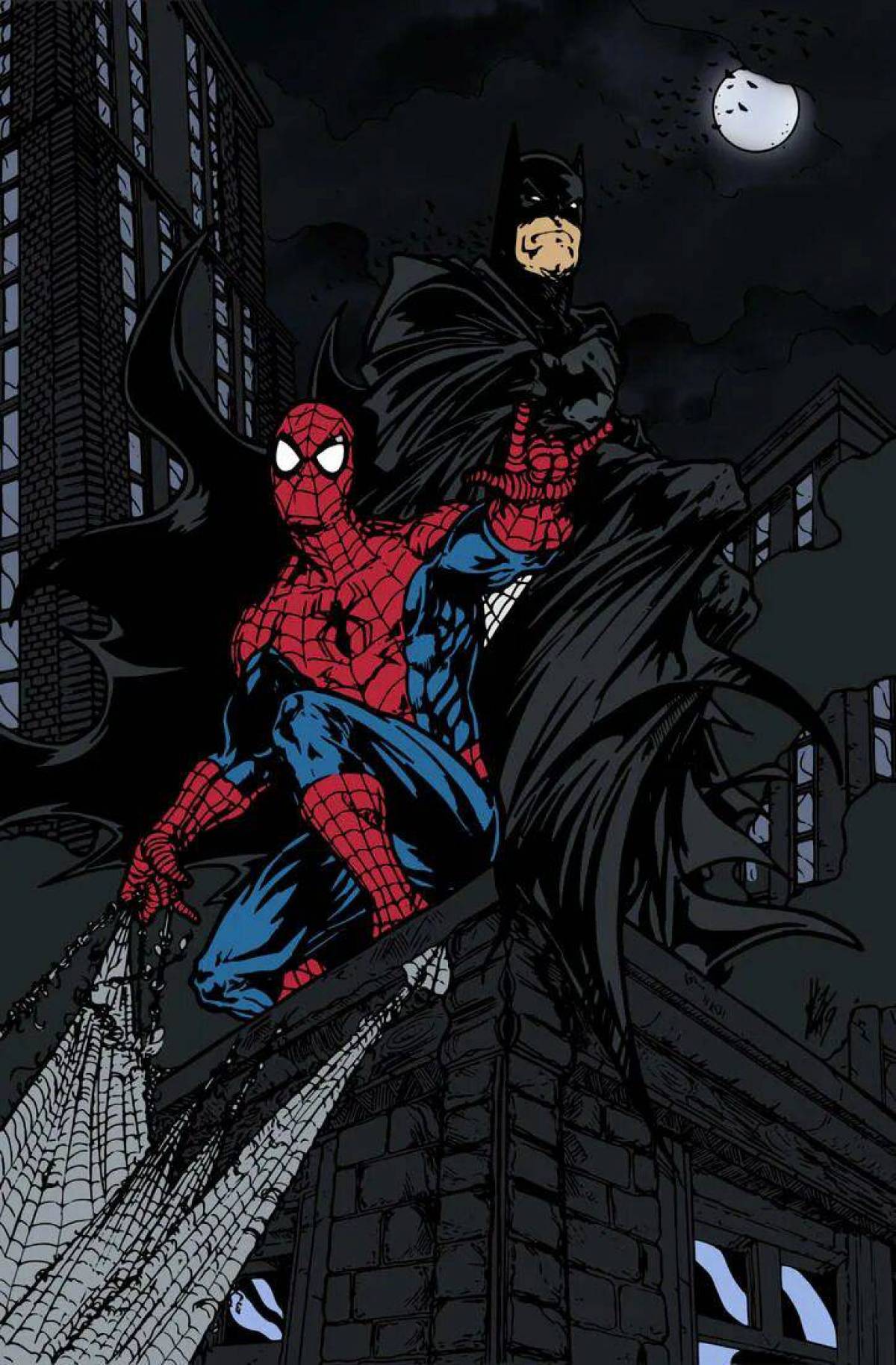 Бэтмен и человек паук #33